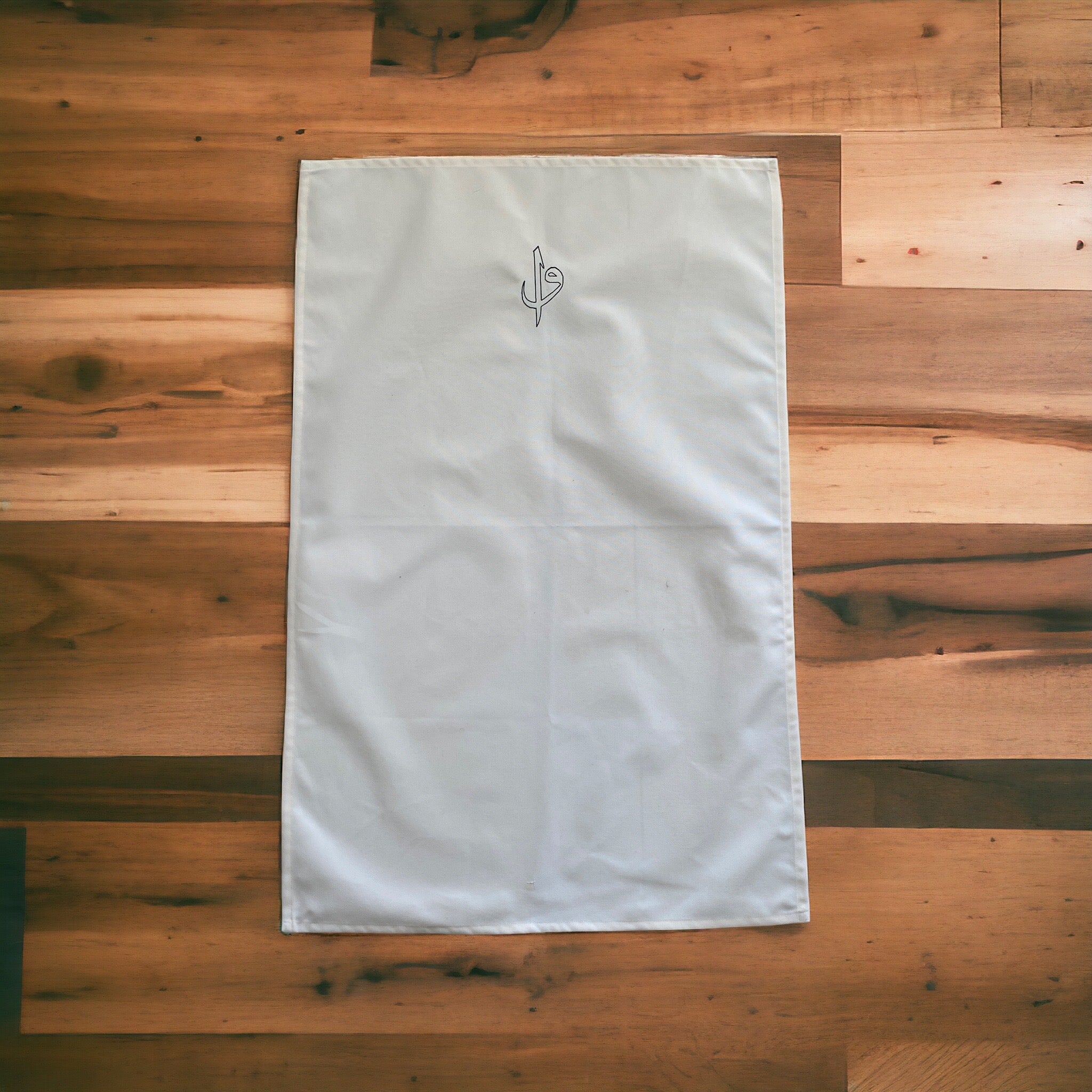 Minimal Elif Vav Desenli Keten Seccade